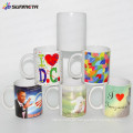 Sunmeta Fabrik liefern Sublimation Foto Becher 11oz leere weiße Keramik Sublimation Becher